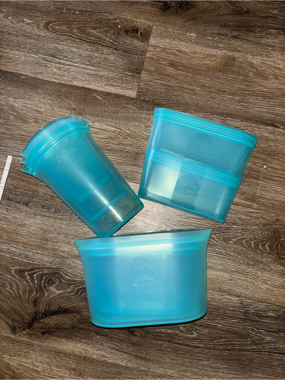 Zip Top Kitchen Full 9 Piece Reusable Container Set - Picture 2 of 6